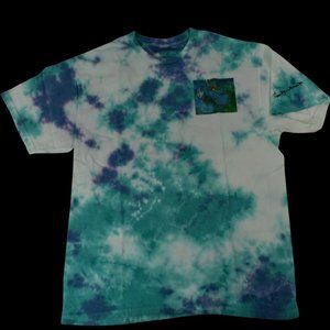 Urban Outfitters Knitswell Mens Monet Water Lilies Tie Dye Tee Shirt New